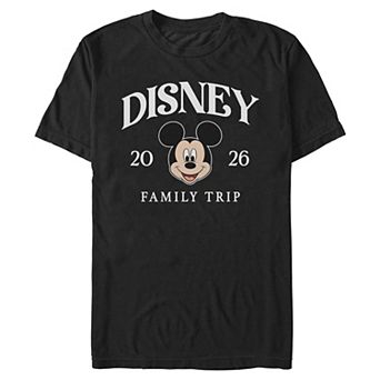 Men's Disney's Mickey Mouse Family Trip Graphic Tee
