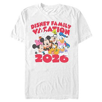 Men's Disney Family Vacation 2026 Graphic Tee