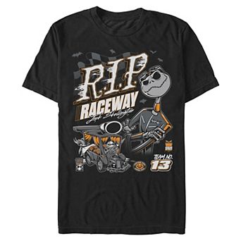 Men's Disney's Jack Skellington RIP Raceway Graphic Tee