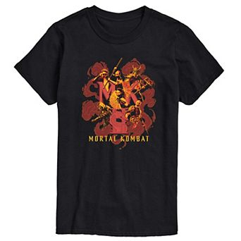 Big & Tall Mortal Kombat II Collage Graphic Tee