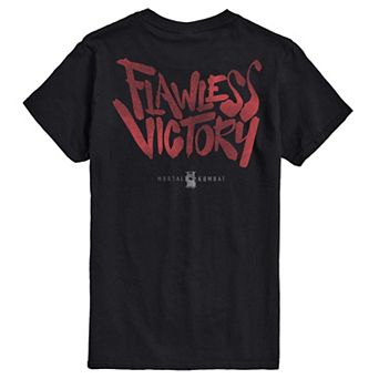 Big & Tall Mortal Kombat II Shao Kahn Flawless Victory Graphic Tee