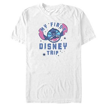 Big & Tall Disney's Stitch's First Disney Trip Graphic Tee