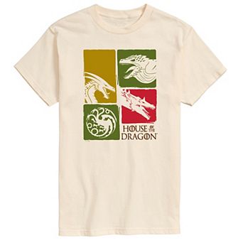 Men's House of the Dragon Grid Graphic Tee