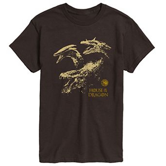 Men's House of the Dragon Distressed Graphic Tee