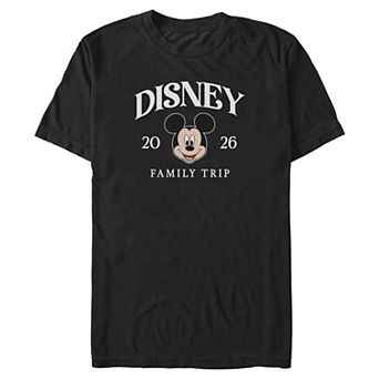 Big & Tall Disney's Mickey Mouse Family Trip Graphic Tee