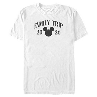 Big & Tall Disney's Family Trip 2026 Graphic Tee