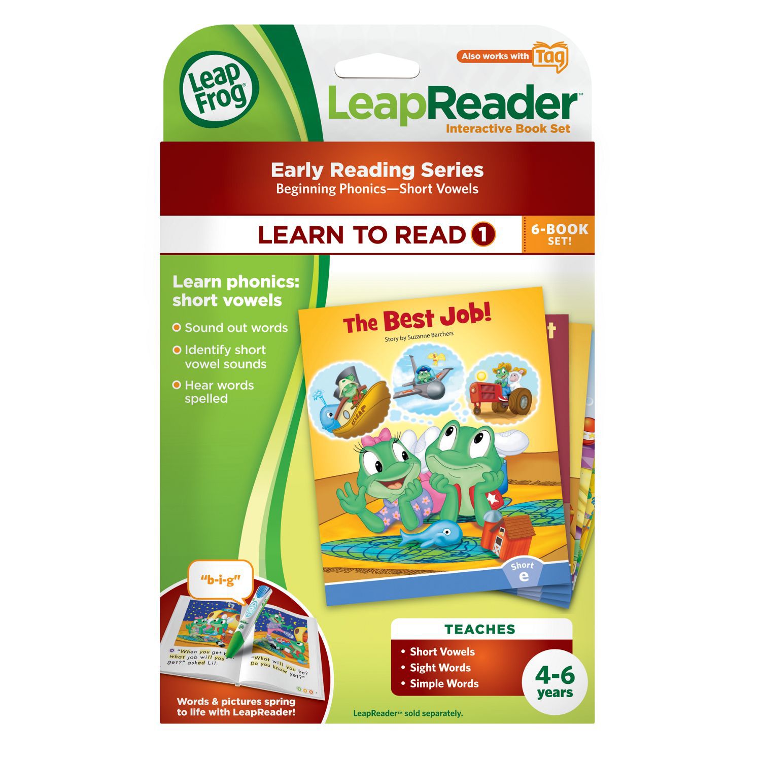 leapfrog learn to read volume 1