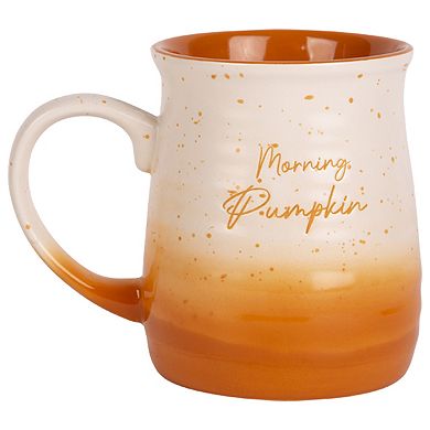 Retroware by Home Essentials Orange Ombre Morning Pumpkin Mug