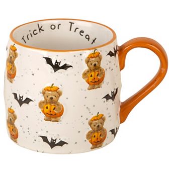 Retroware by Home Essentials Embossed Halloween Teddy Bear Mug