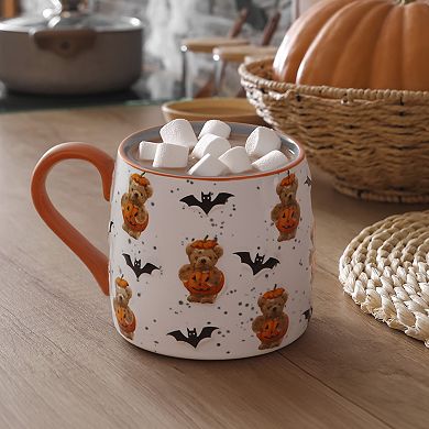 Retroware by Home Essentials Embossed Halloween Teddy Bear Mug