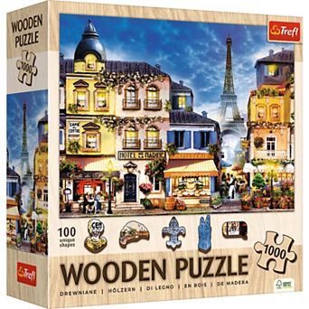 Trefl Wood French Alley 1000 pc Wooden Puzzle
