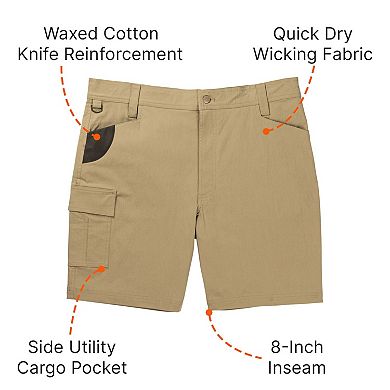 Men's Legendary Whitetails Quick Dry Stretch Flat Front Casual Hiking Shorts
