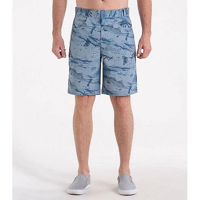 Men's Legendary Whitetails Eco Print 9 Inch Inseam Boardshort