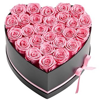 Forever Flowers, 27 Preserved Roses in a Box for Women, Anniversary, Valentine's Day