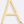 Gold Tone Letter A