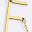Gold Tone Letter F