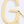 Gold Tone Letter G