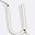 Silver Tone Letter U