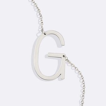 Statement Initial Necklace