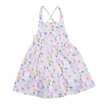 Tie Back Dress in Blooming - 2y