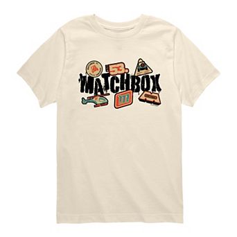 Boys 8-20 Matchbox Grunge Stickers Graphic Tee
