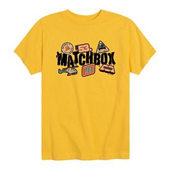 Boys 8-20 Matchbox Grunge Stickers Graphic Tee