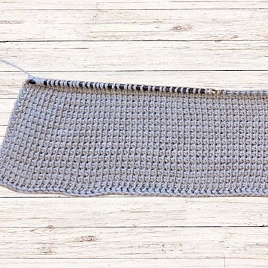 Blue Silk Tunisian Adjustable Crochet Hooks