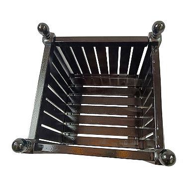 BAOURE Solid Wood Square Planter Box For Outdoor Gardens, Patios And Potted Plants