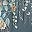 Grey Floral