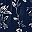 Navy White Floral