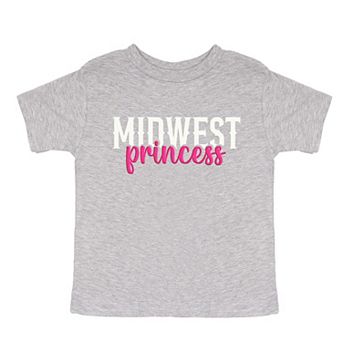 Midwest Princess Puff - Toddler Short Sleeve Graphic T-Shirt