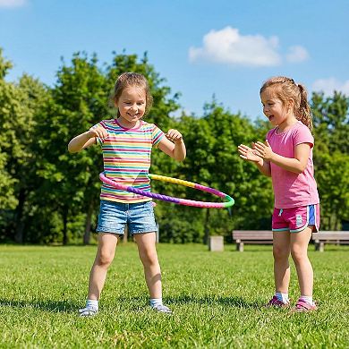 Adjustable Size & Weight Kids' Fitness Hoop for Ages 3-15