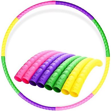Adjustable Size & Weight Kids' Fitness Hoop for Ages 3-15