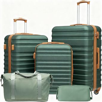 3 pc Luggage Set with TSA Lock and Durable ABS