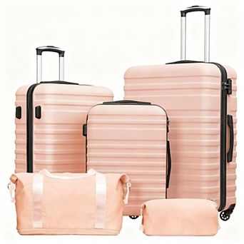 3 pc Luggage Set with TSA Lock and Durable ABS