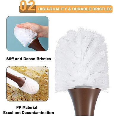 Giraffe Shaped Toilet Brush with PP Bristles
