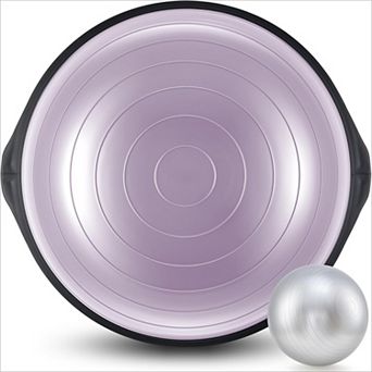 25" Inflatable Half Ball Wobble Board for Core & Balance Training
