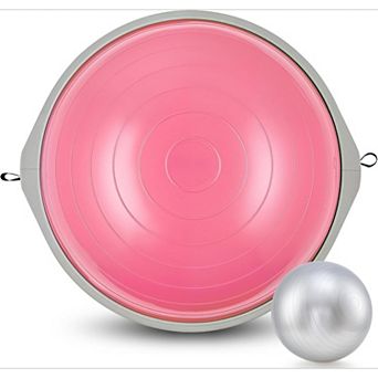 25" Inflatable Half Ball Wobble Board for Core & Balance Training