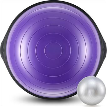 25" Inflatable Half Ball Wobble Board for Core & Balance Training