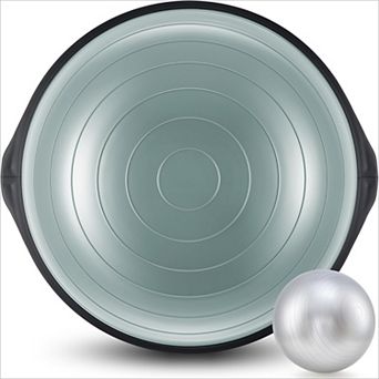 25" Inflatable Half Ball Wobble Board for Core & Balance Training