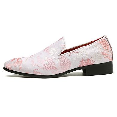 Men's Embroidered Loafers