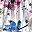 White Pink Blue