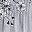 Grey Floral Printed