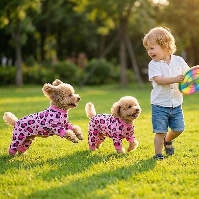 Ultra-Soft Calming Dog Onesie, Hypoallergenic Polyester-Cotton Blend