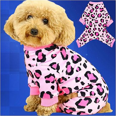 Ultra-Soft Calming Dog Onesie, Hypoallergenic Polyester-Cotton Blend
