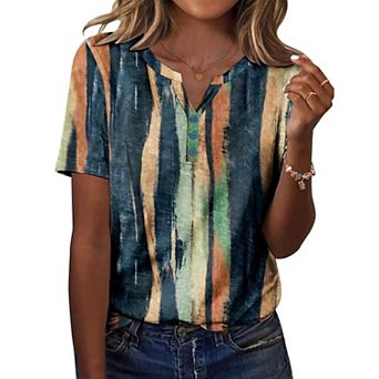 Zeagoo Women's Short Sleeve T-Shirts, Summer Fashion Casual Basic Crewneck Tees