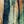 Teal Tan Striped