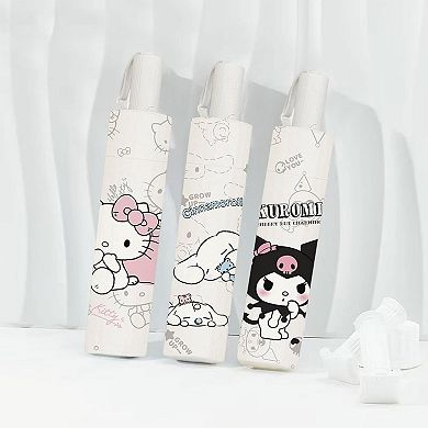 Lightweight Cartoon Design Travel Umbrella with Auto Open/Close