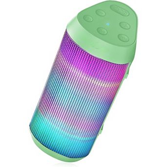 Portable Wireless Bluetooth Speaker with LED Light Show for Men Women Teens Boys Girls