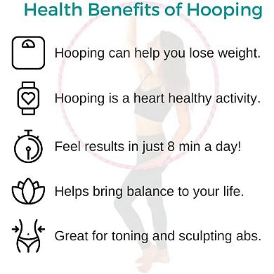 Weighted Hula Hoop: Full Body Workout for Core, Waist, and Back